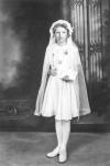 Frances Grabowski, First Communion, c1939